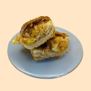 Egg & chicken floss shaobing